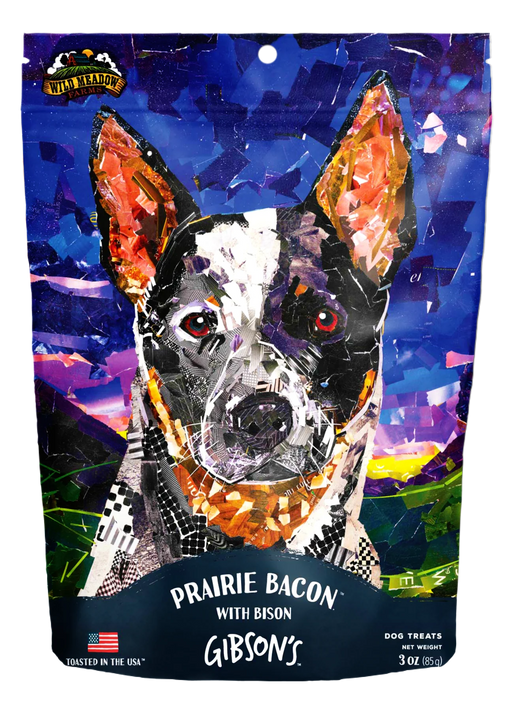 Gibson's Dog Treats- Prairie Bacon : 3 oz