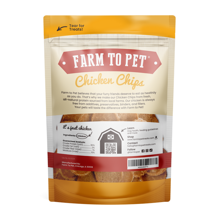 Farm to Pet - Chicken Chips