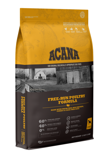 Acana Free-Run Poultry Formula Dry Dog Food