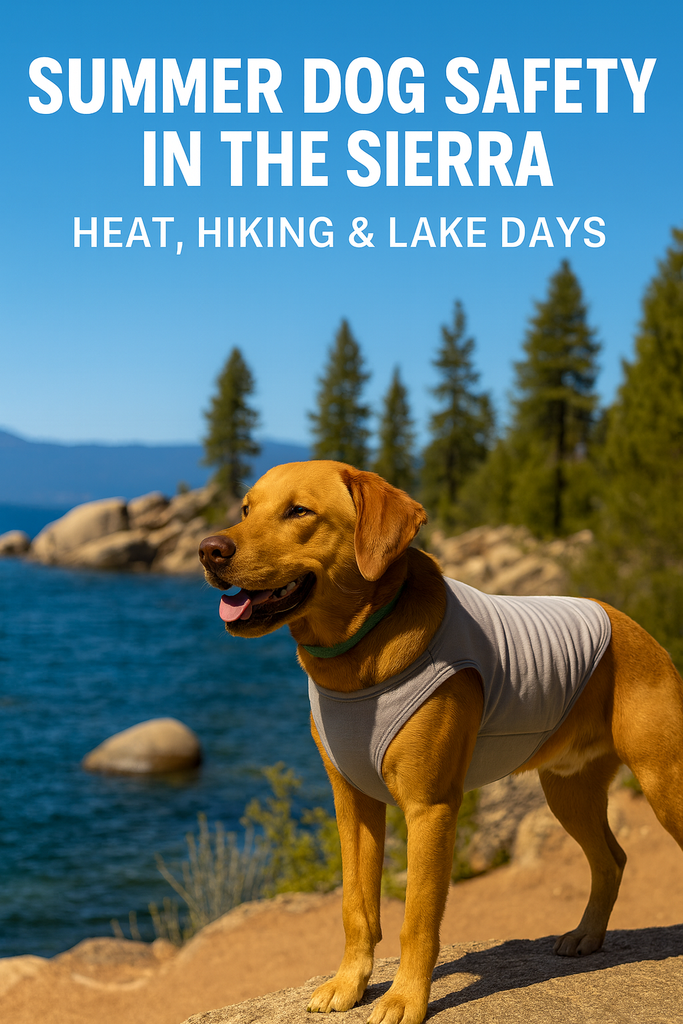 Summer Dog Safety in the Sierra: Heat, Hiking, and Lake Days