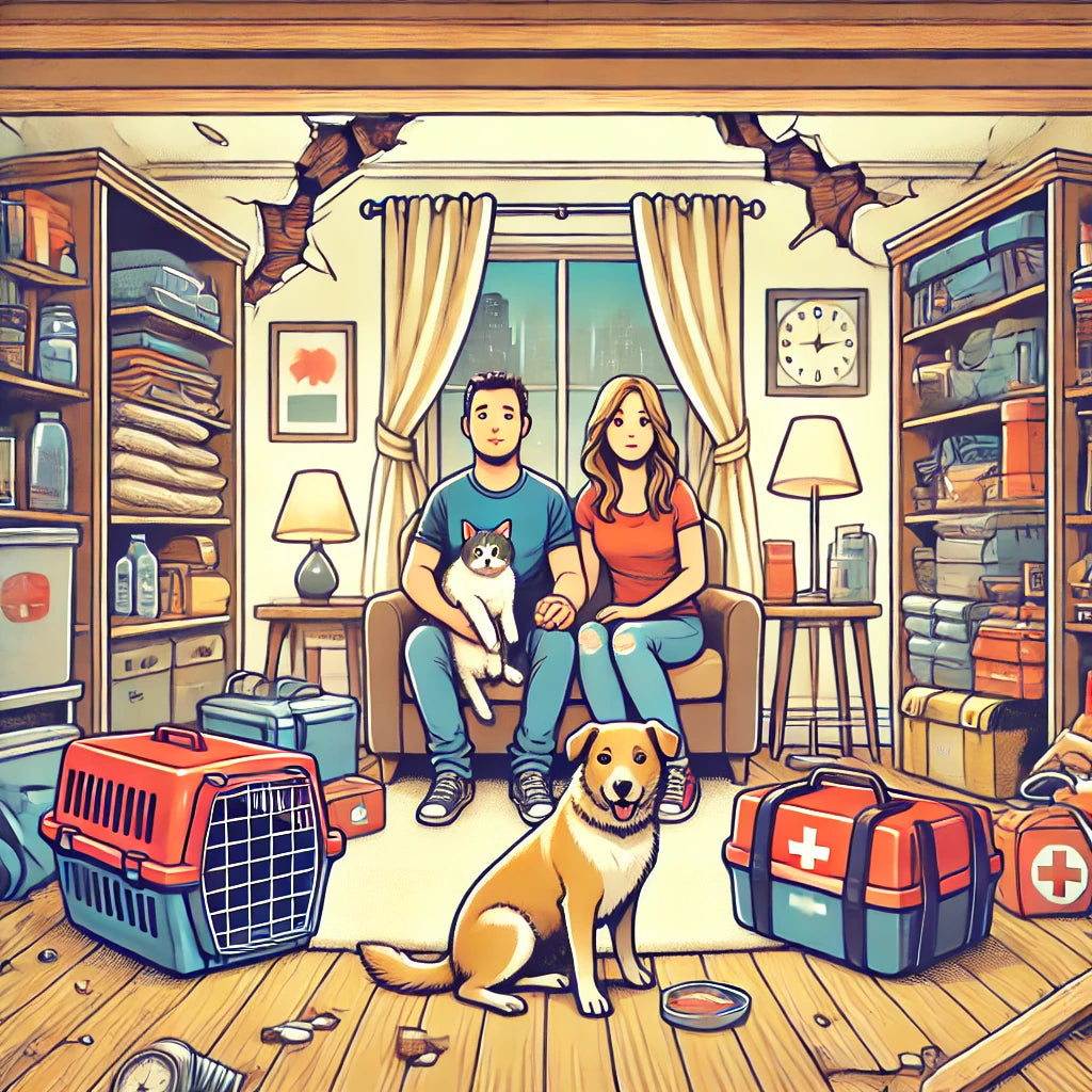 "Earthquake Preparedness for Pets: How to Keep Your Dogs and Cats Safe in California’s Seismic Zones"