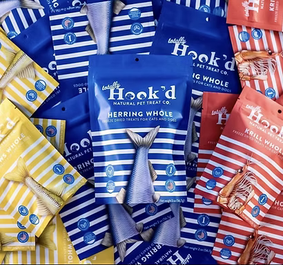Totally Hook'd  Dog and Cat Treats