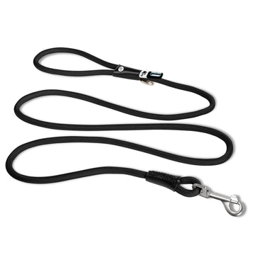 Curli Stretch Comfort Leash - Durable and Flexible Dog Leash for Comfortable Walks - Black - Dog.Dog.Cat.