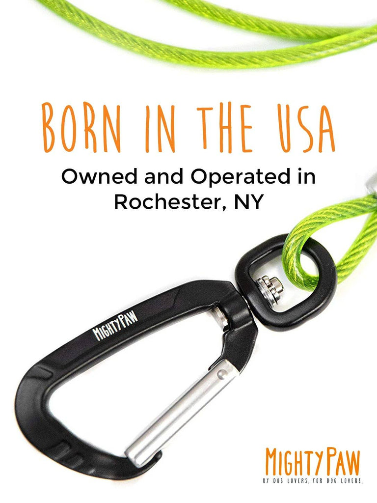 Mighty Paw - 6" Chew Proof Cable Leash - Dog.Dog.Cat.