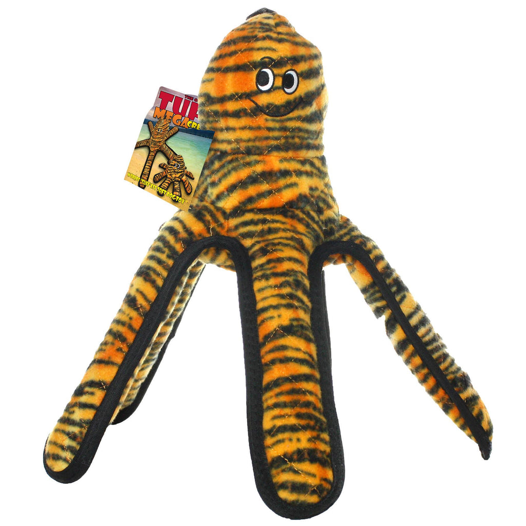 Tuffy's Mega Octopus Durable Tough Squeaky Dog Toy - Dog.Dog.Cat.
