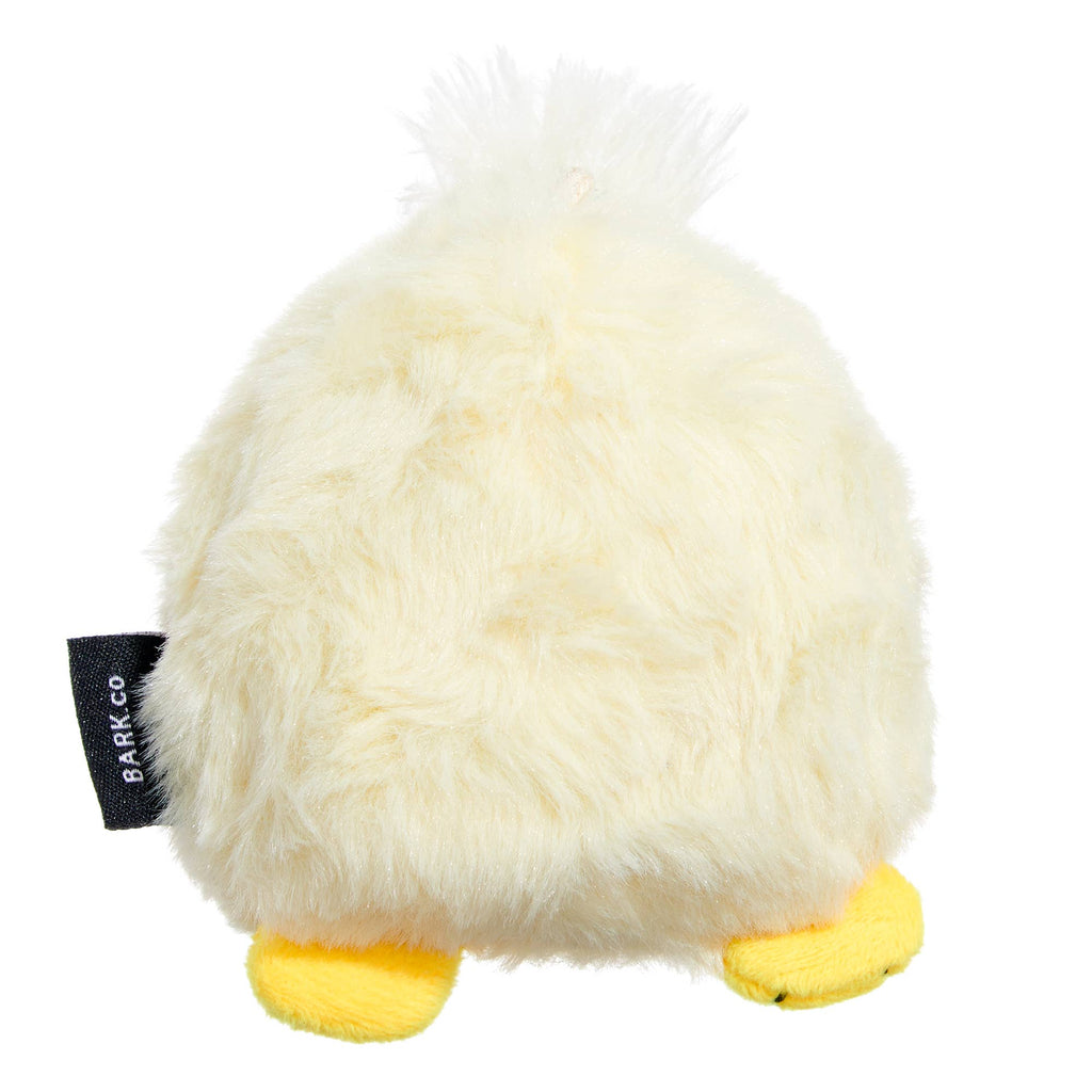 BARK Tough Chick Chicken Super Chewer Dog Toy Yellow SM/MED - Dog.Dog.Cat.