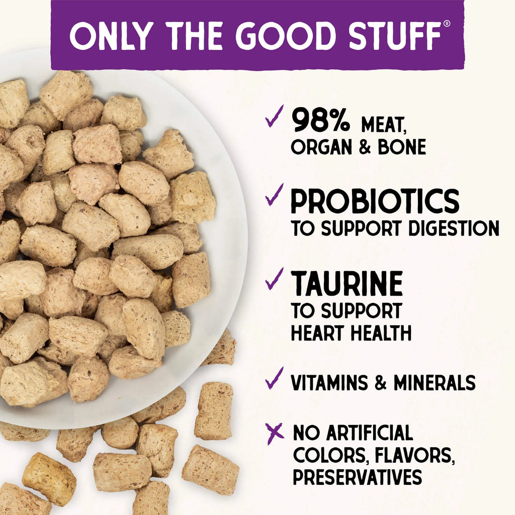 Stella & Chewy's Freeze-Dried Raw Cat Food - Duck Duck Goose - Dog.Dog.Cat.