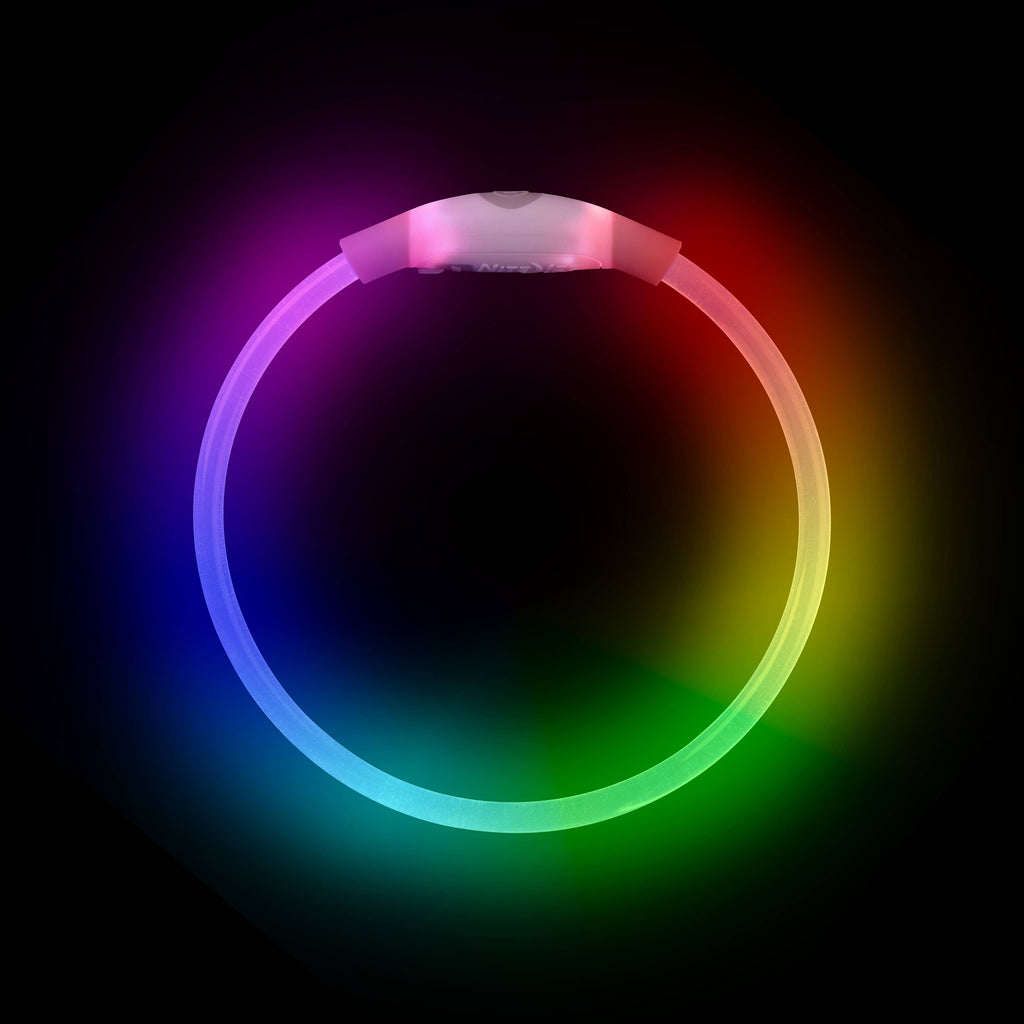 Nite Ize NiteHowl Mini Rechargeable LED Safety Necklace - Dog.Dog.Cat.