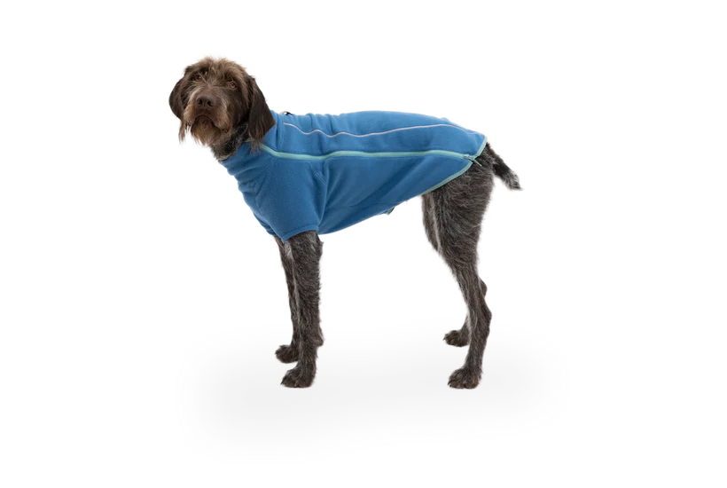 Ruffwear Climate Changer™ Dog Fleece technical, breathable fleece - Blue Jay - Dog.Dog.Cat.