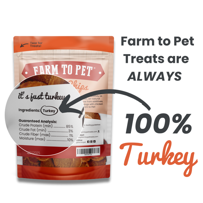Farm to Pet - Turkey Chips