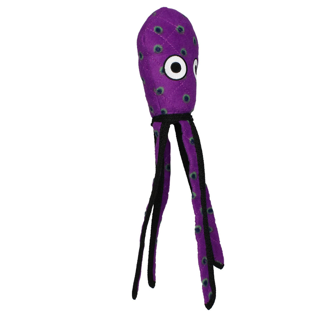 Tuffy Dog Toys - VIP Products - Tuffy Ocean Squid - Purple, Durable, Tough, Squeaky Dog Toy - Dog.Dog.Cat.