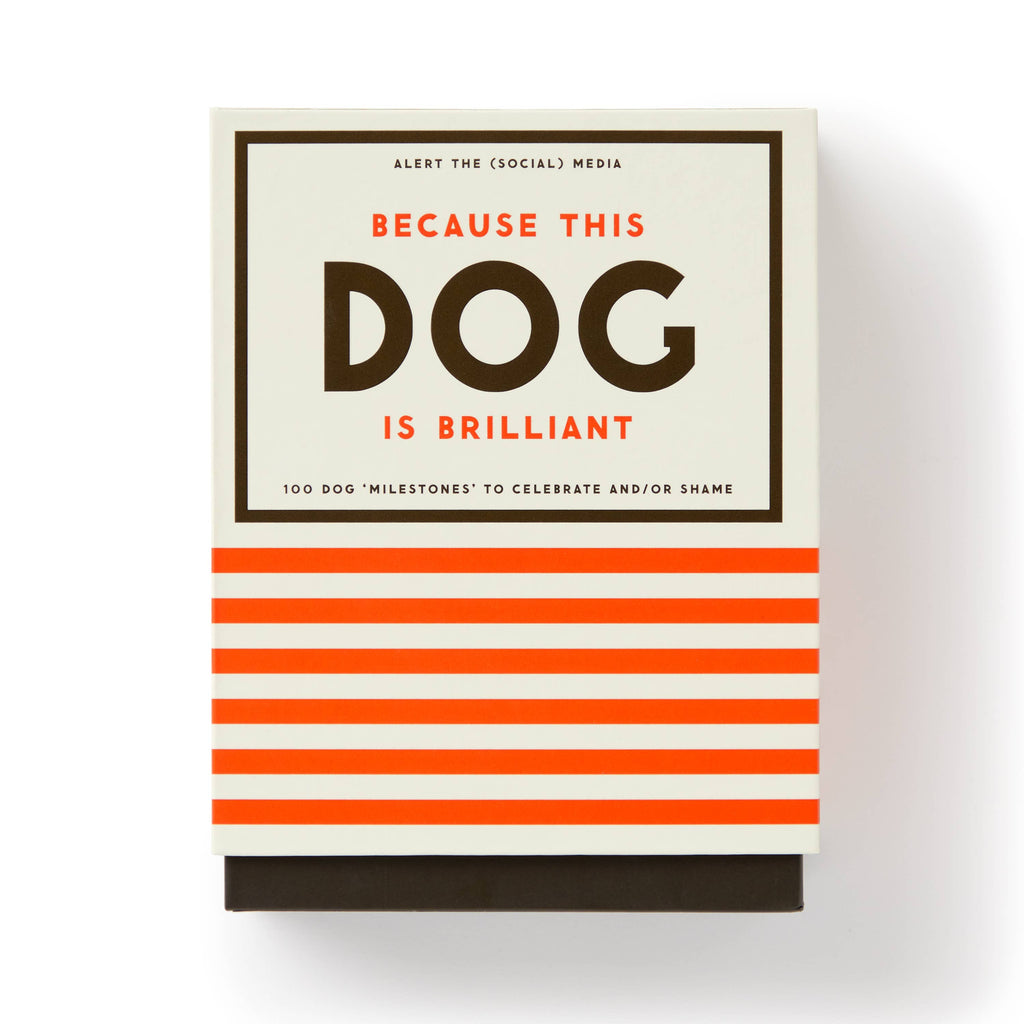 Brass Monkey - Because This Dog Is Embarrassing - Pet Shame/Praise Deck - Dog.Dog.Cat.