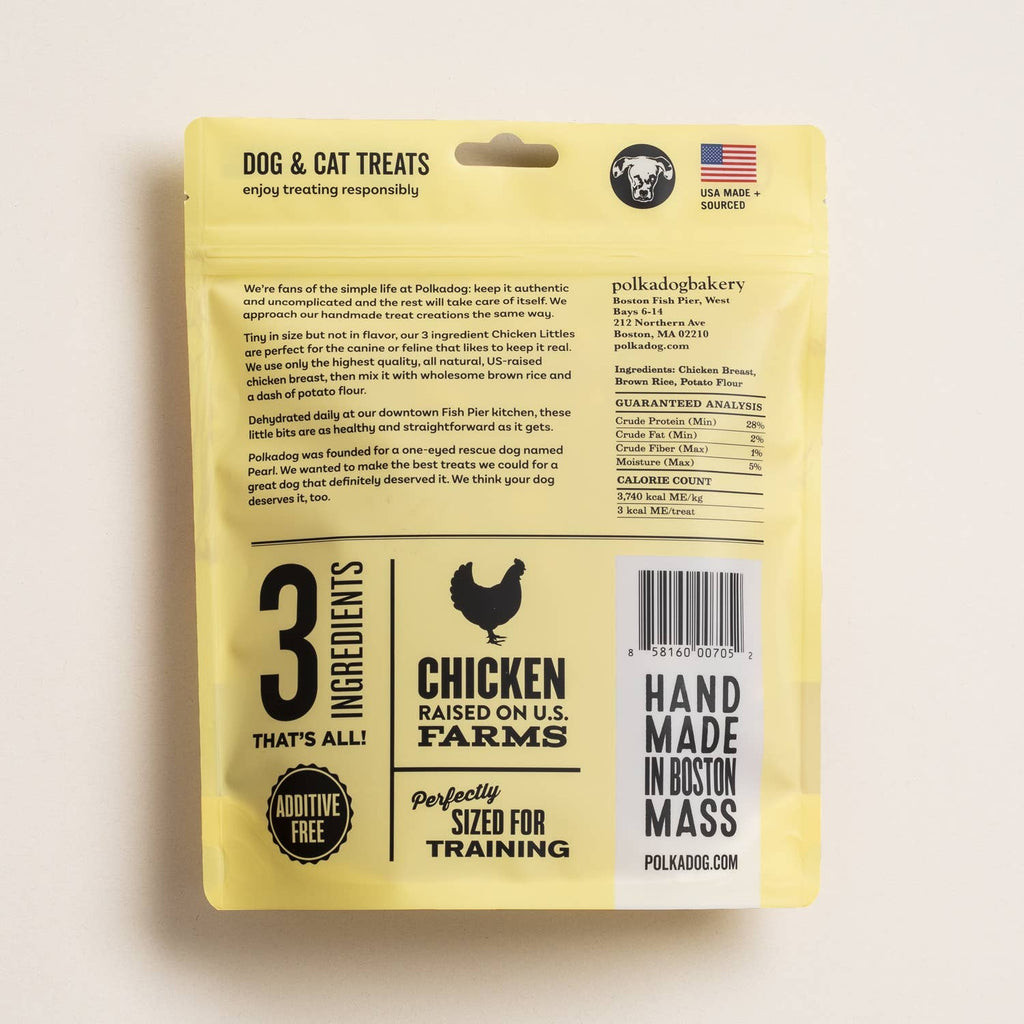 Polka Dog Chicken Littles Training Bits Treats for Dogs and Cats - Dog.Dog.Cat.