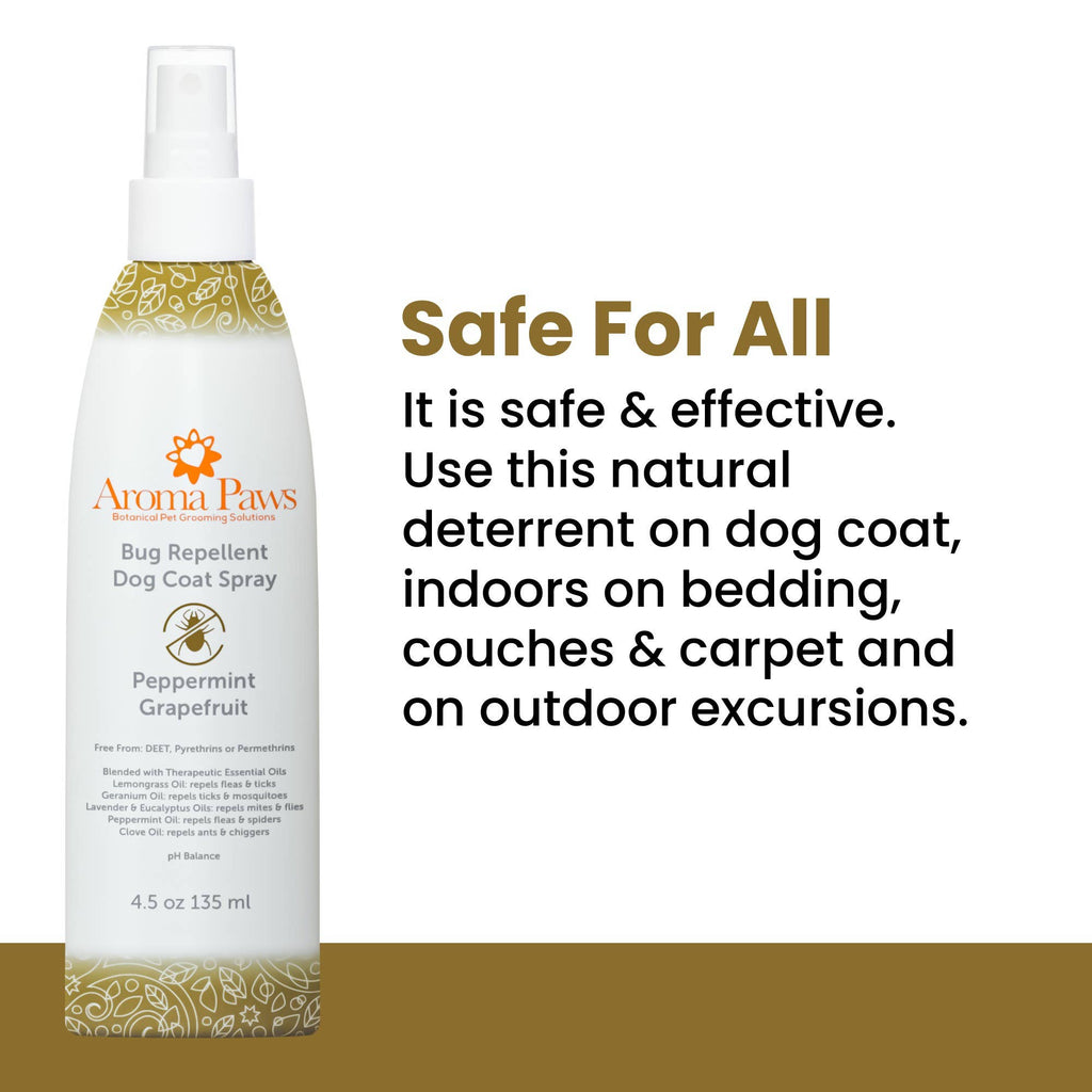 Aroma Paws - 4.5 Oz Repellent and Dog Coat Spray Collection - Dog.Dog.Cat.