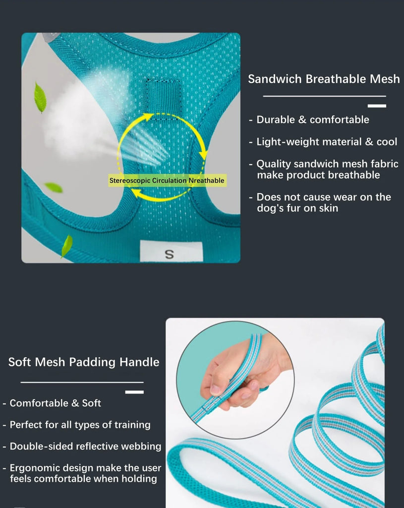 Truelove AirFit Reflective Dog Harness - TLH2911 - Dog.Dog.Cat.