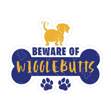 Sticker Pack Sticker-Dog Sayings - Wiggle Butts : LRG - Dog.Dog.Cat.