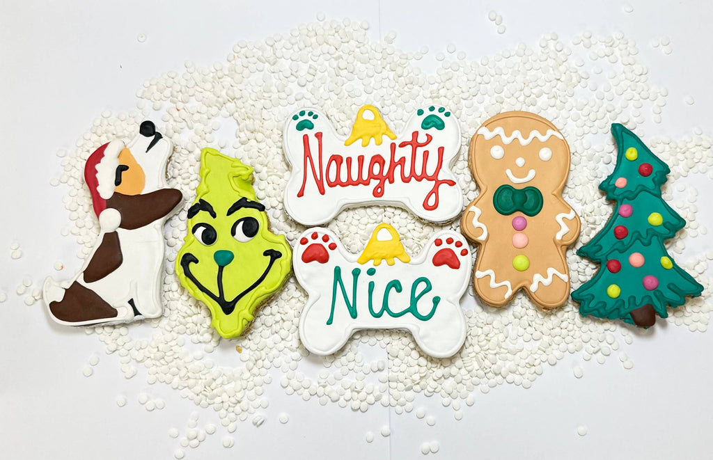 Lucky Biscuit Pet Bakery - Holly & Jolly Christmas Cookie Collection  - Dog.Dog.Cat.