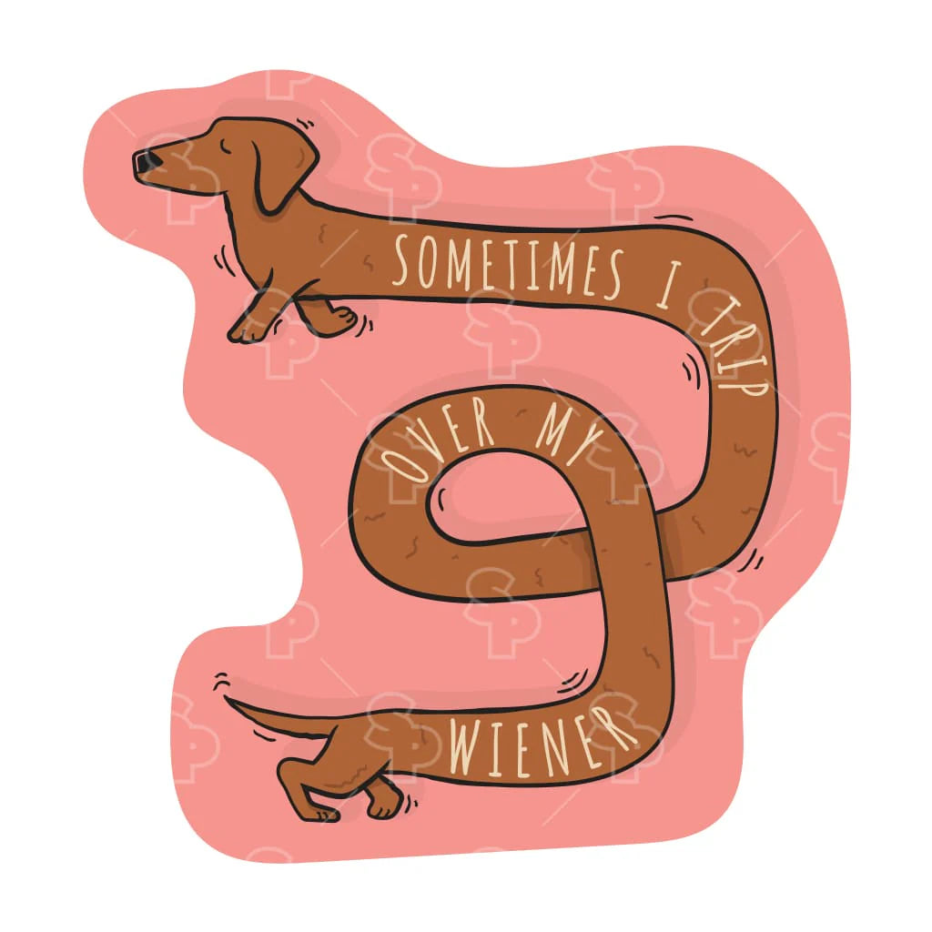 Sticker Pack Sticker-Dog Say wie : LRG - Dog.Dog.Cat.
