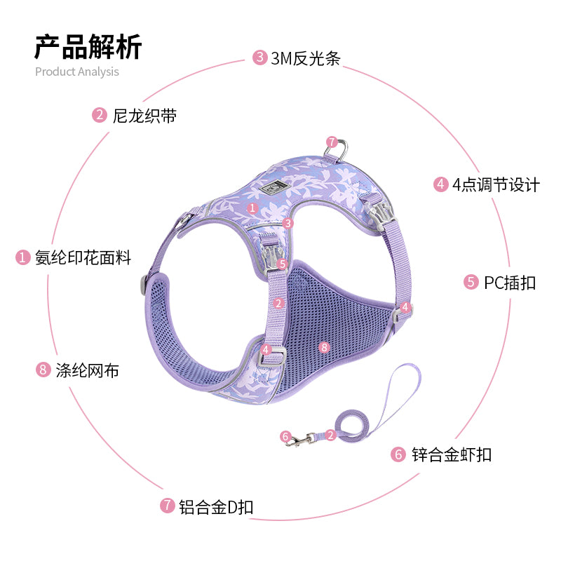 TrueLove Dog Harness and Leash Combination TLH2918 - Dog.Dog.Cat.