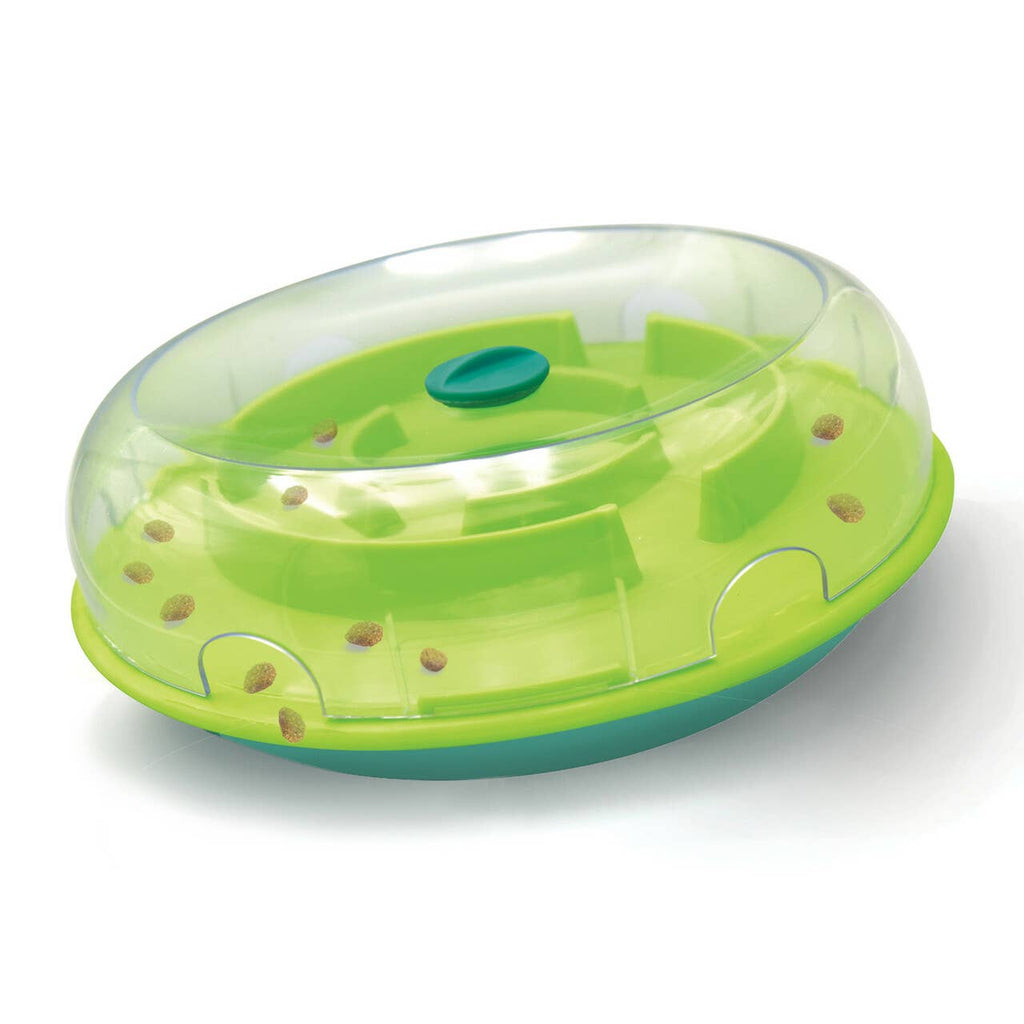 Nina Ottosson Wobble Slow Feeder Bowl Dog Game Blue/Green - Dog.Dog.Cat.