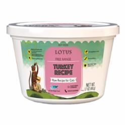 Lotus Cat Frozen Raw Turkey - Dog.Dog.Cat.