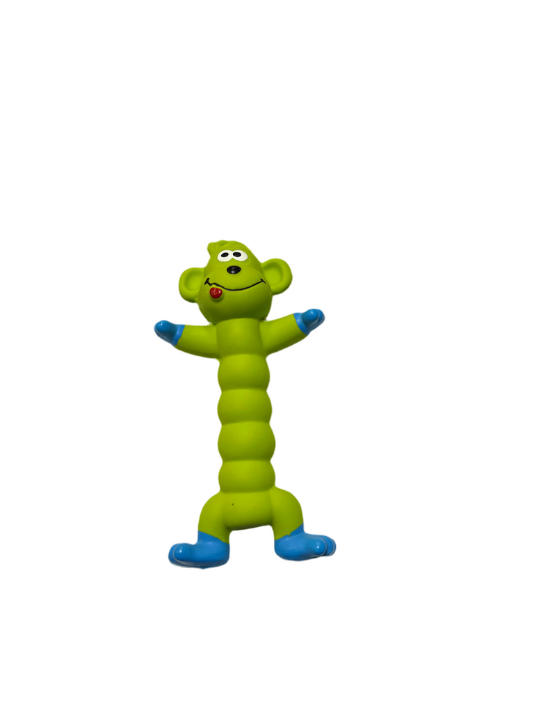 Latex Monkey with loud Squeaker small and medium-sized dogs 7.5" - Dog.Dog.Cat.