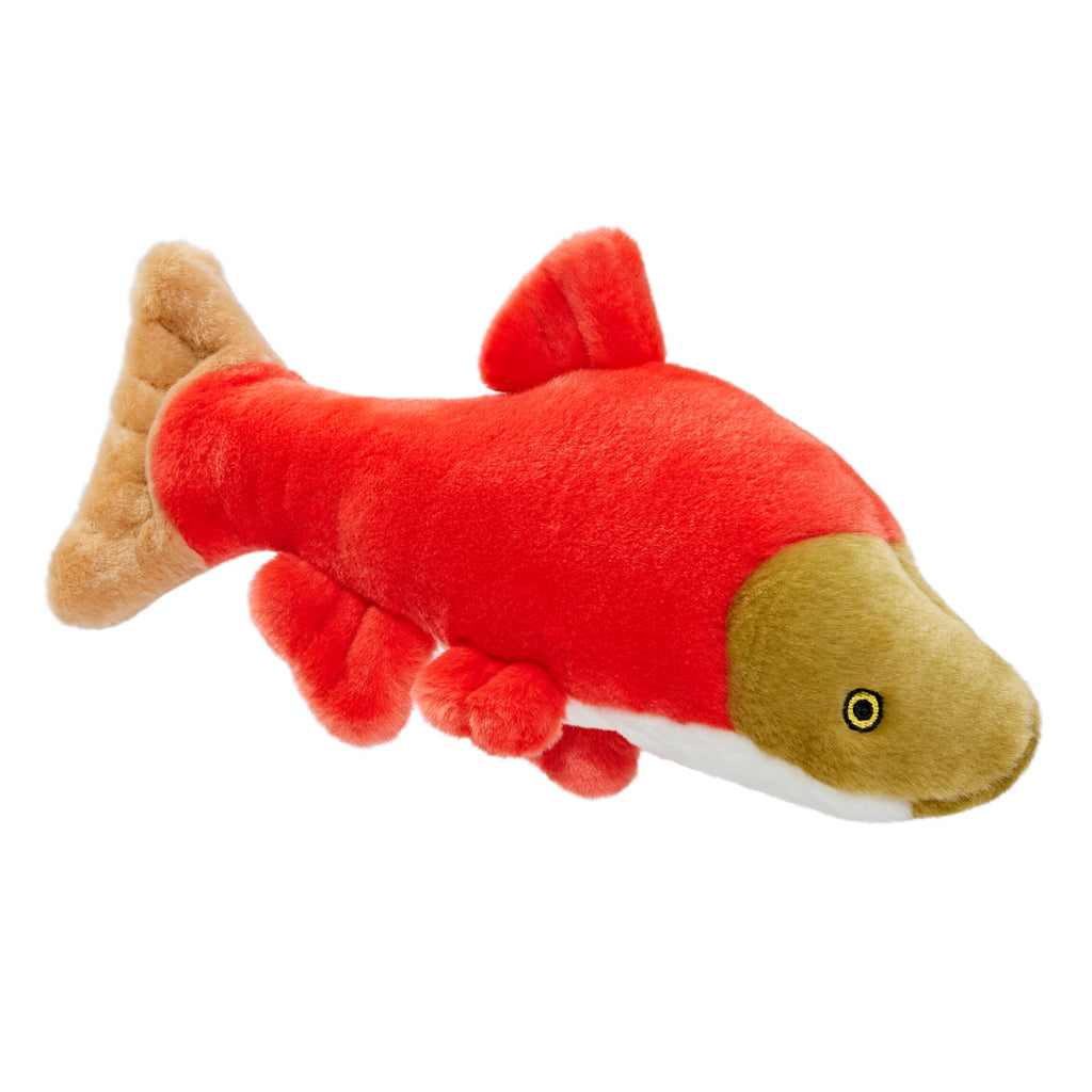 Fluff and Tuff Dog Toy-Cedar Salmon - Dog.Dog.Cat.