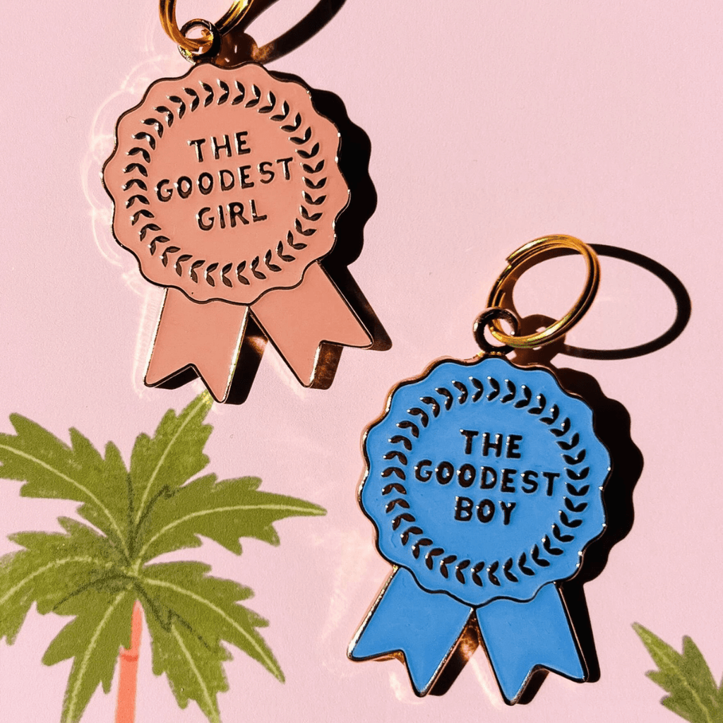 Goodest Girl/Boy Pet ID Tag - Dog.Dog.Cat.