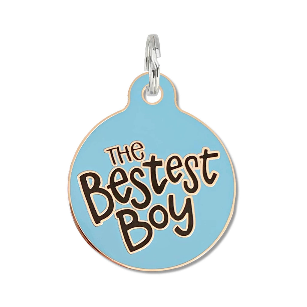 The Bestest Boy - Personalized Dog ID Tag - Dog.Dog.Cat.