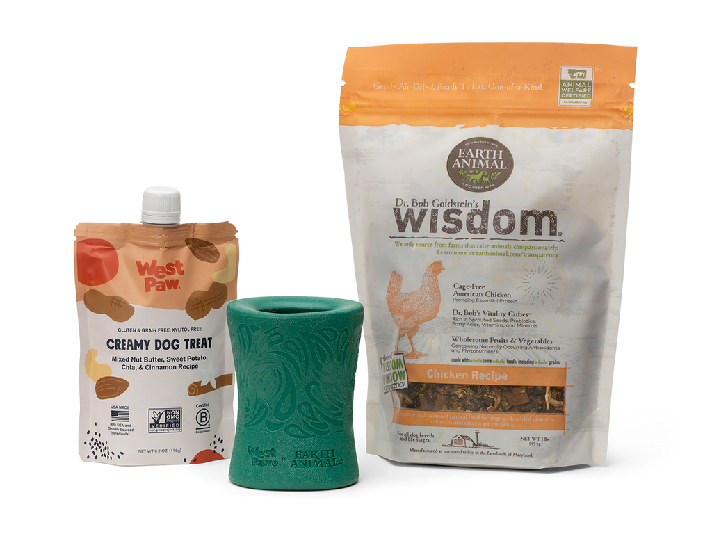 West Paw - Funnl™ Dog Chew Treat-Dispensing Dog Toy - Dog.Dog.Cat.