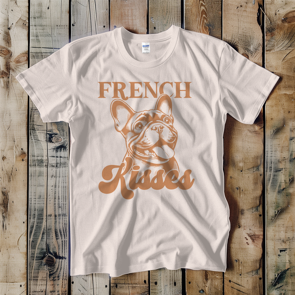 French Kisses Unisex Tee - Dog.Dog.Cat.