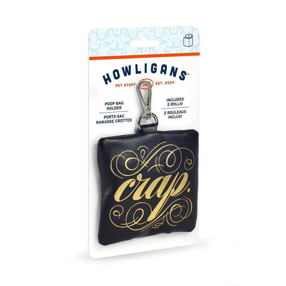 Fred & Friends - Howligans - Poop Bag - Crap - Dog.Dog.Cat.