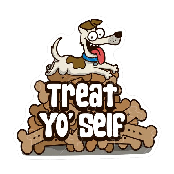 Puppy Treats Dog - Sticker - Large - Dog.Dog.Cat.