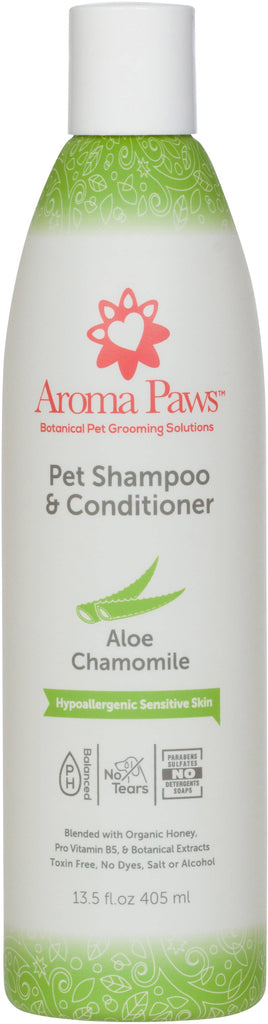 Aroma Paws 13.5 Oz. Shampoo Hypoallergenic - Dog.Dog.Cat.