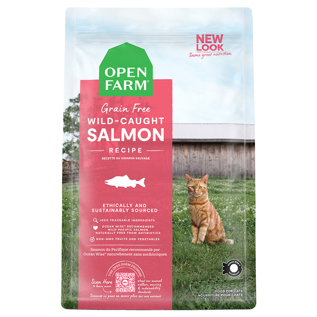 Open Farm Dry Cat Food - Salmon - Dog.Dog.Cat.