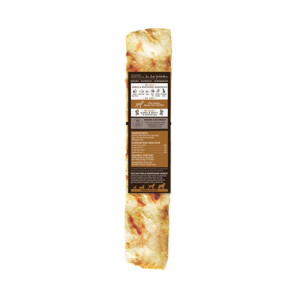 Earth Animal No-Hide Venison Strip Dog Chew Treat - Dog.Dog.Cat.