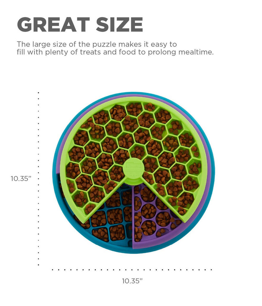 Nina Ottosson Lickin' Layers Interactive Dog Puzzle Level 2 - Dog.Dog.Cat.
