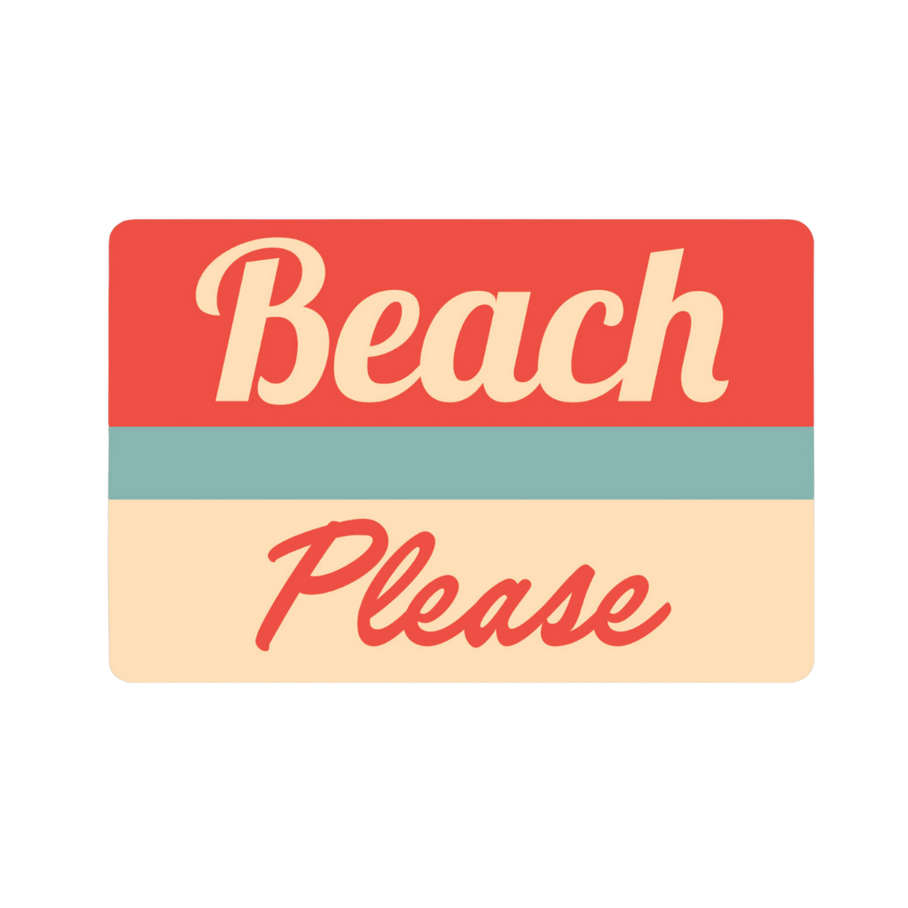 Beach Please Standard or Namedrop | Trucker Hat for Dogs - Dog.Dog.Cat.