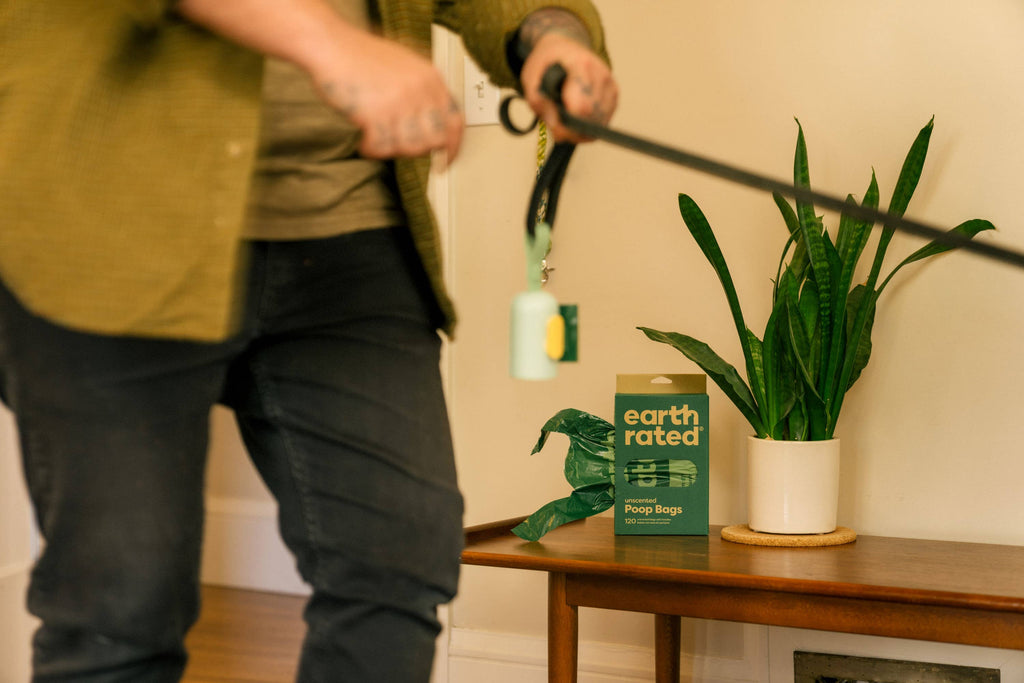 Earth Rated Unscented Easy-Tie Handle Bags 120ct - Dog.Dog.Cat.