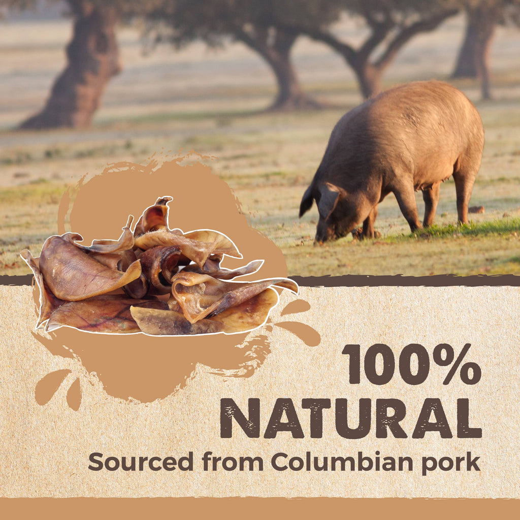 Naturals Half Pig Ears (Bulk Pack) - Dog.Dog.Cat.