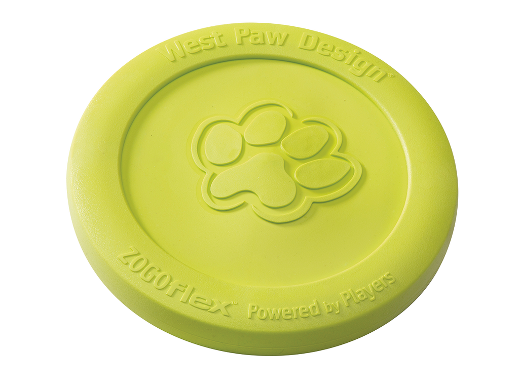 West Paw Zogoflex - Zisc® Flying Disc Fetch Dog Toy - Dog.Dog.Cat.