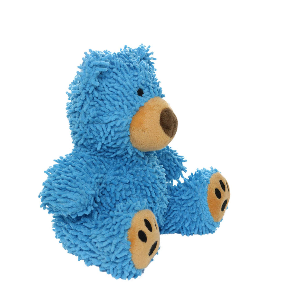 Tuffy Dog Toys - VIP Products - Mighty Microfiber Ball - Bear, Durable, Squeaky Dog Toy - Dog.Dog.Cat.