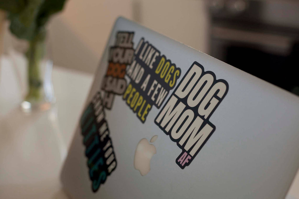 BARK JAX - Dog Mom AF Sticker - Dog.Dog.Cat.