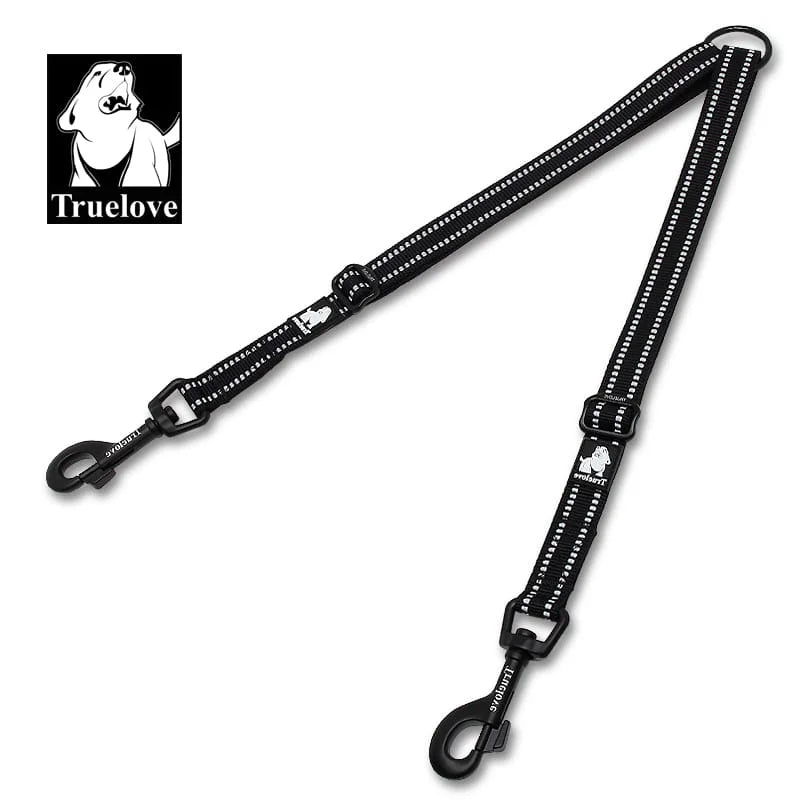 TrueLove Dog Leash TLL2371 AKA "Coupler" -Black - Dog.Dog.Cat.