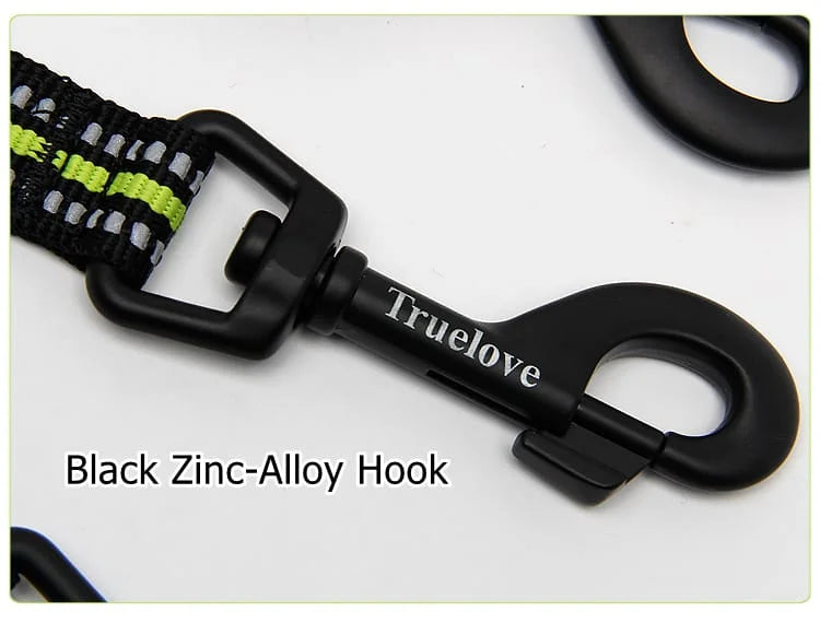 TrueLove Dog Leash TLL2371 AKA "Coupler" -Black - Dog.Dog.Cat.