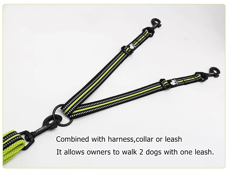 TrueLove Dog Leash TLL2371 AKA "Coupler" -Black - Dog.Dog.Cat.