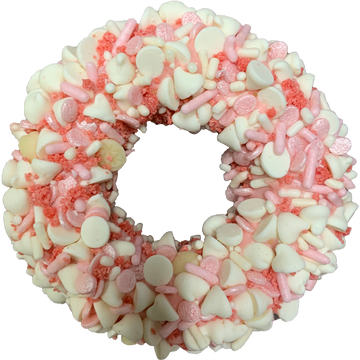 K9 Granola Factory - Gourmet Donut, Strawberries and Cream Donut Dog Treat - Dog.Dog.Cat.