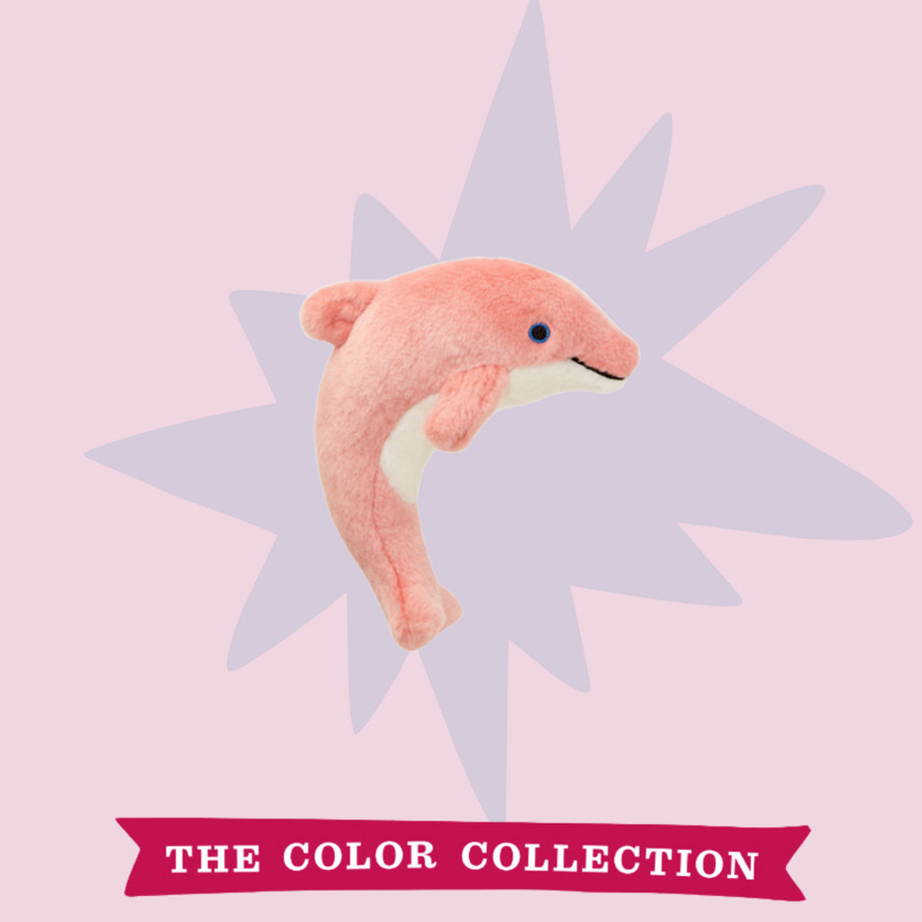 Fluff and Tuff Dog Toy- Giselle the Mini Dophin - Dog.Dog.Cat.