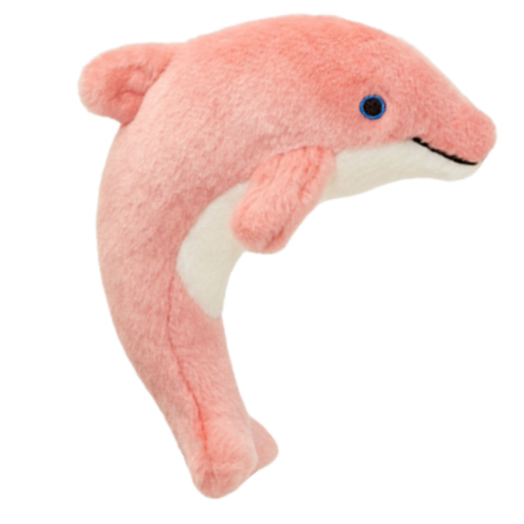 Fluff and Tuff Dog Toy- Giselle the Mini Dophin - Dog.Dog.Cat.