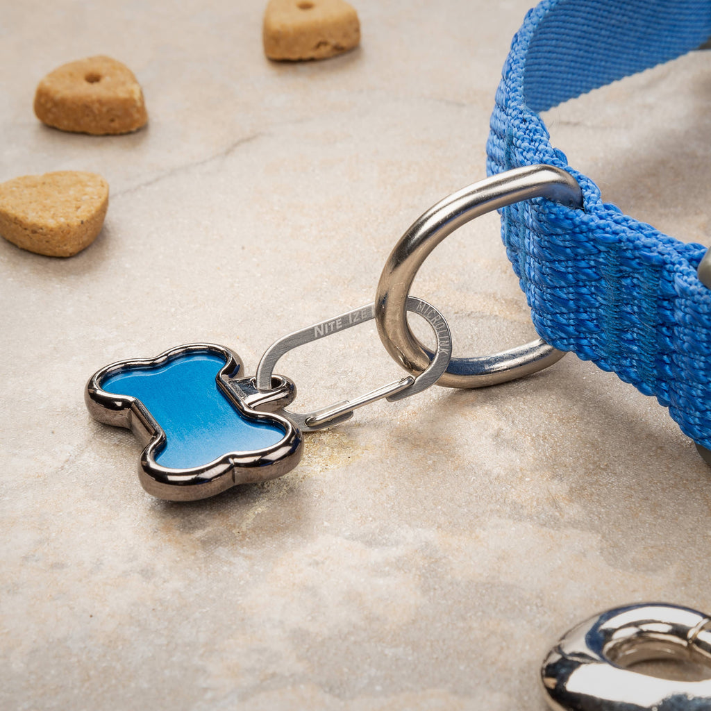 Nite Ize MicroLink™ Pet Tag Carabiner - 2 Pack - Dog.Dog.Cat.
